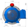 Unidade Hidráulica Compacta 220VAC 1,5HP 2,5cc 190BAR Horizontal 7Lts- Dupla Ação-cdafc1a0-ea62-468a-b37f-0e14fced4ae3