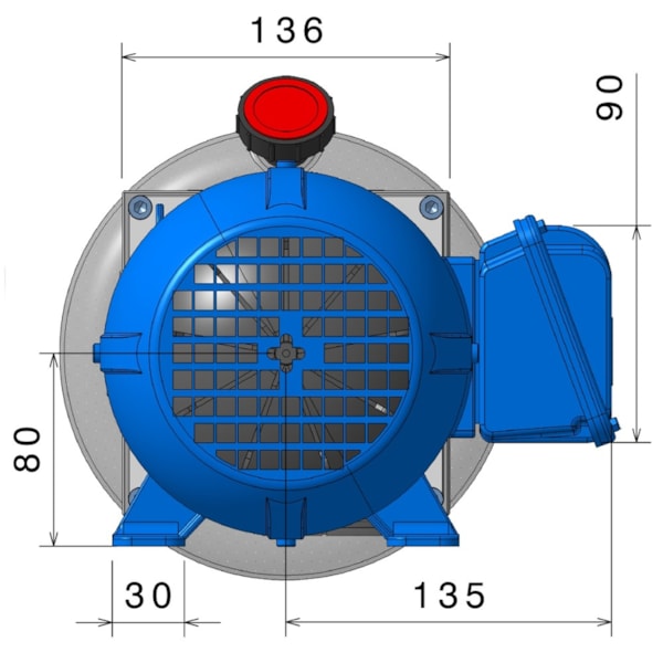 Unidade Hidráulica Compacta 220VAC 1,5HP 2,5cc 190BAR Horizontal 7Lts- Dupla Ação-2801e325-b374-4d91-97d9-fa6a3d104862
