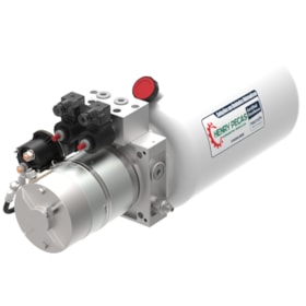 Unidade Hidráulica Compacta 24VDC 1,6cc Horizontal 7Lts- p/ Plataformas Marksell