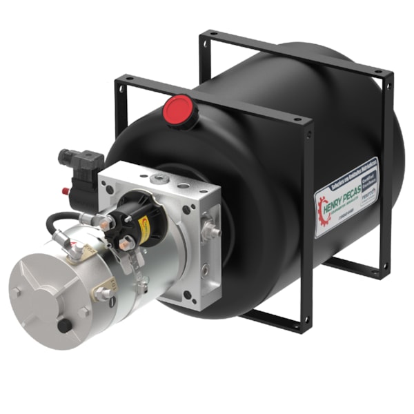 Unidade Hidráulica Compacta 24VDC 2,5cc 200BAR Horizontal 14Lts- Simples Ação-141b55e7-2c19-4abe-bef4-ca2233d304ec