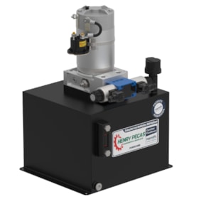 Unidade Hidráulica Compacta 24VDC 4,0cc 200BAR Vertical 14Lts- Especial Canavieiro