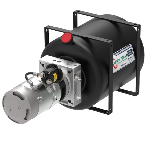 Unidade Hidráulica Compacta 24VDC Ventilado 3,1cc 200BAR Horizontal 14Lts- Dupla Ação-8b1e07b2-47c7-441c-803d-36f229599122