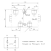 Válvula de Retenção Pilotada Dupla Roscas 3/4