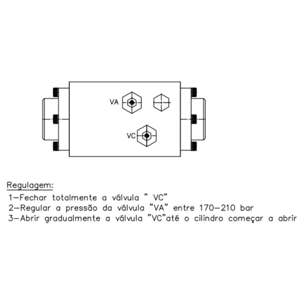 Válvula de Reversão de Fluxo Automática Roscas 3/4