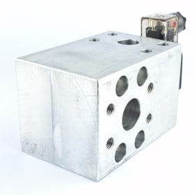 Válvula de Ventagem com Solenoide 24V p/ Compactador de Lixo