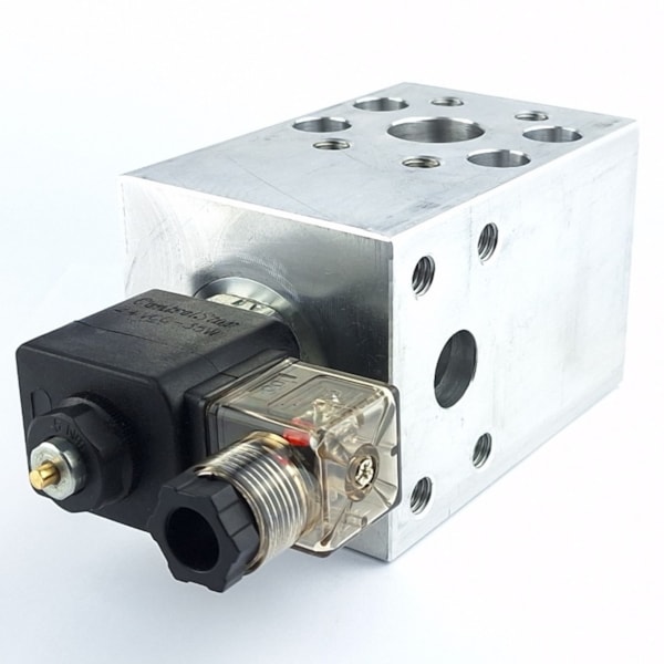 Válvula de Ventagem com Solenoide 24V p/ Compactador de Lixo-602d08c6-c12f-4d6c-a51e-5fd7a1b85ee4