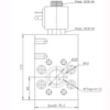 Válvula de Ventagem com Solenoide 24V p/ Compactador de Lixo-0466a50e-0264-49f5-bd1c-628c92f03a6c