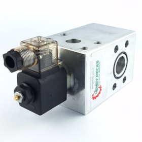 Válvula de Ventagem com Solenoide 24V p/ Compactador de Lixo