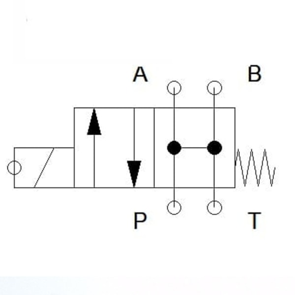 Válvula Direcional TN6 4/2 Vias Simples Ação (Ventagem) 24VDC Centro