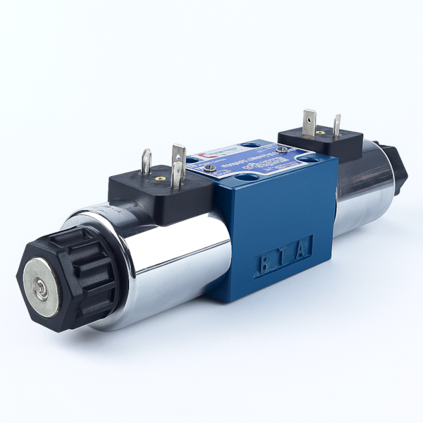 Válvula Direcional TN6 4/3 Vias Dupla Ação 12VDC Centro