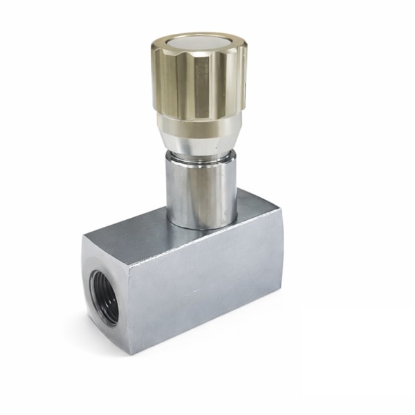 Válvula Reguladora de Vazão Bidirecional em Linha Roscas 1/4