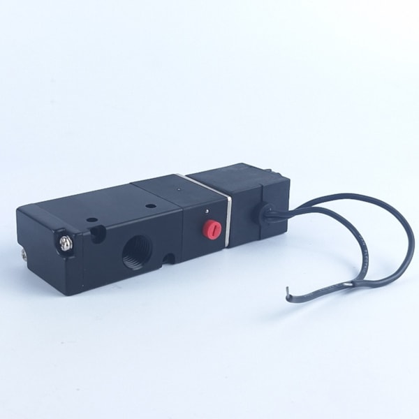 Válvula Solenoide 24VDC 3/2 Vias 1/4