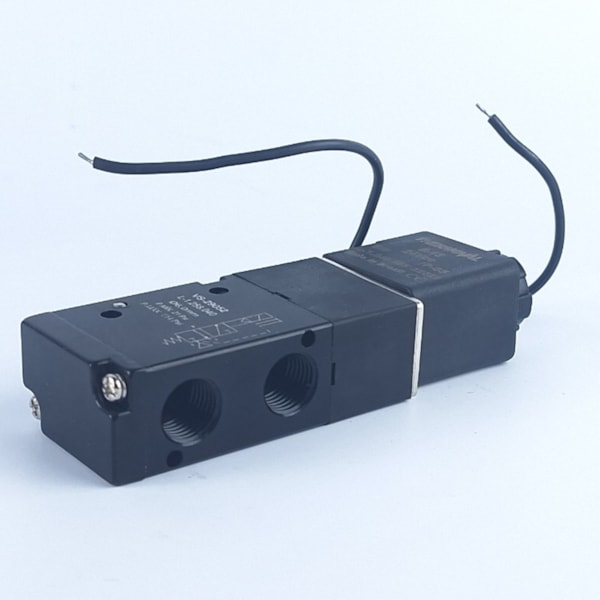 Válvula Solenoide 24VDC 3/2 Vias 1/4