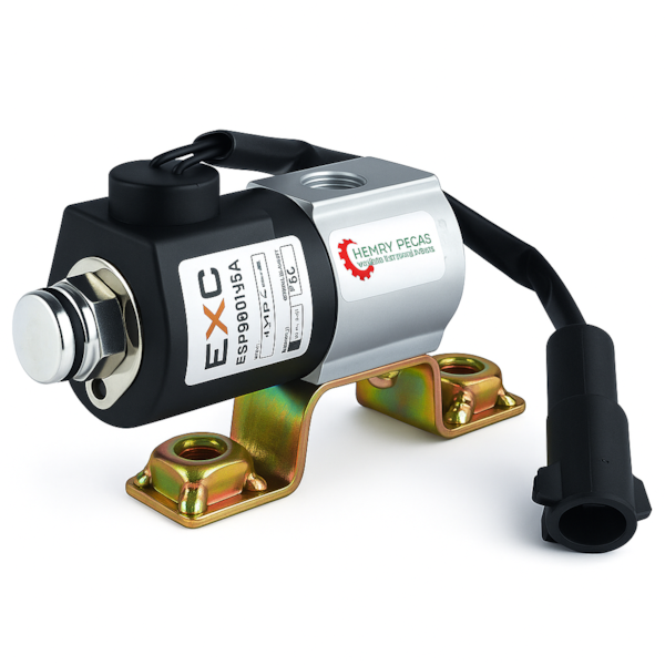 Válvula Solenoide 24VDC 3/2 Vias 1/4