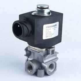 Válvula Solenoide 24VDC 3/2 Vias M12x1,5 Baioneta