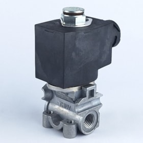 Válvula Solenoide 24VDC 3/2 Vias M12x1,5 Baioneta