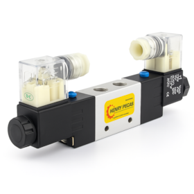 Válvula Solenoide 24VDC 5/2 Vias 1/8